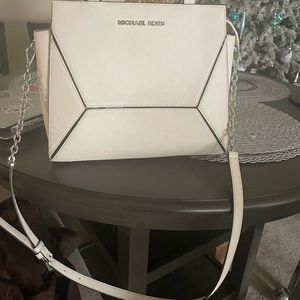Micheal Kors white purse. Purchased for $265.